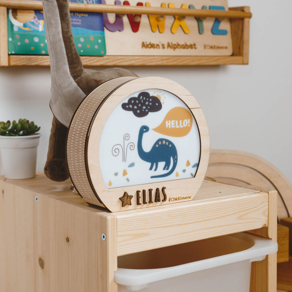 Boy Dinosaur Night Light