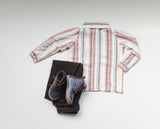 Three Little Tots Boys Stripe Shirt, extra product detail