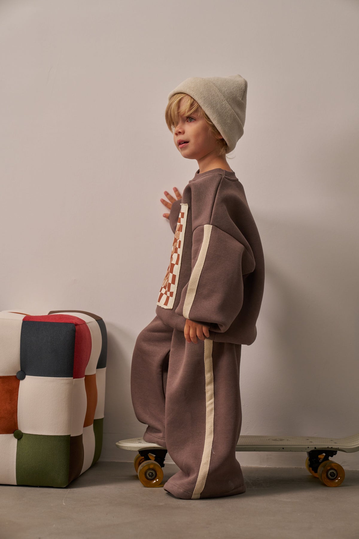 Mindset Tracksuit Brown Set