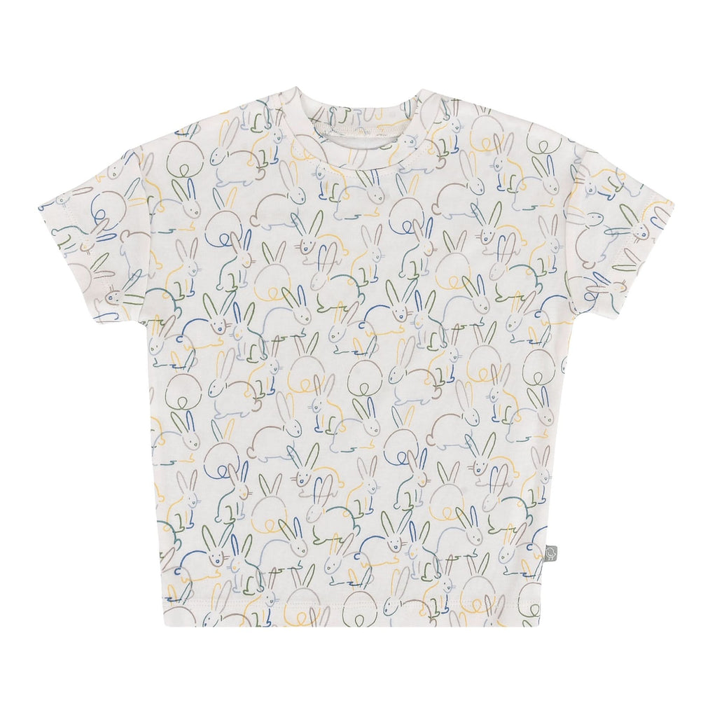 Boxy Toddler Tee | bunnies