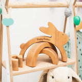 Wooden Bunny Stacker