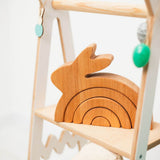 Wooden Bunny Stacker