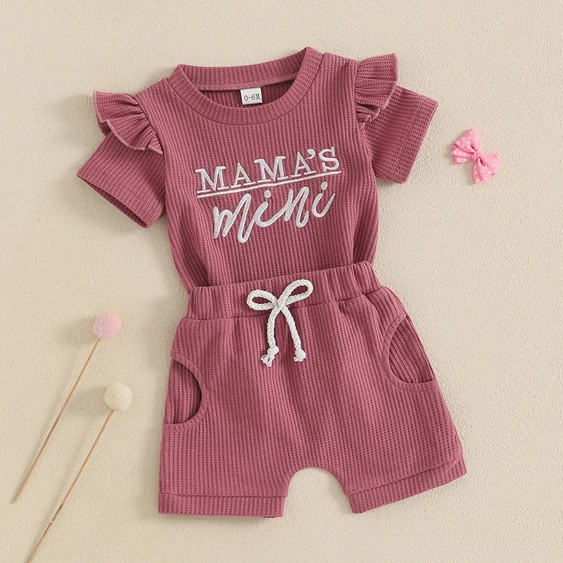 Mamma's Mini Waffle Top and Bottom Set