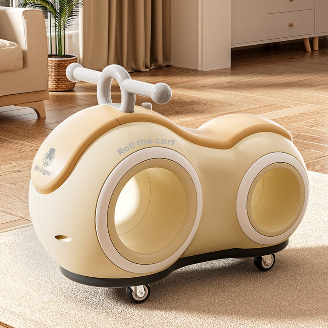 Three Little Tots Children's Simplicity Household Sliding Pedal-free Luge Toy