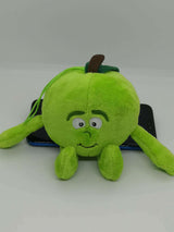 Three Little Tots Vegetables and Fruits Pumpkin and Watermelon Plush Toys, third additional photo