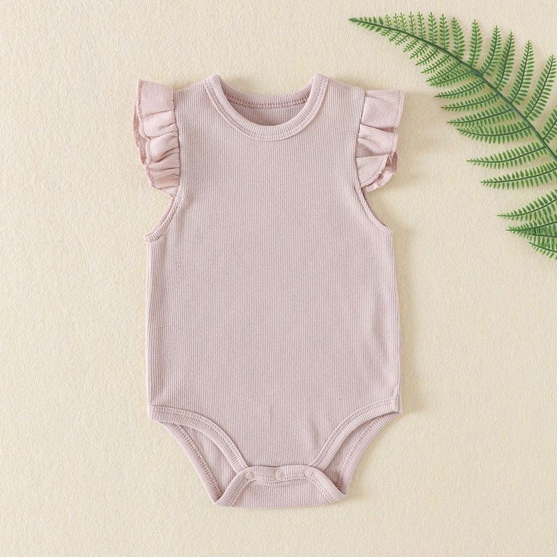 Three Little Tots Newborn Clothes Baby Girl Onesie Jumpsuit Romper, additional product photo