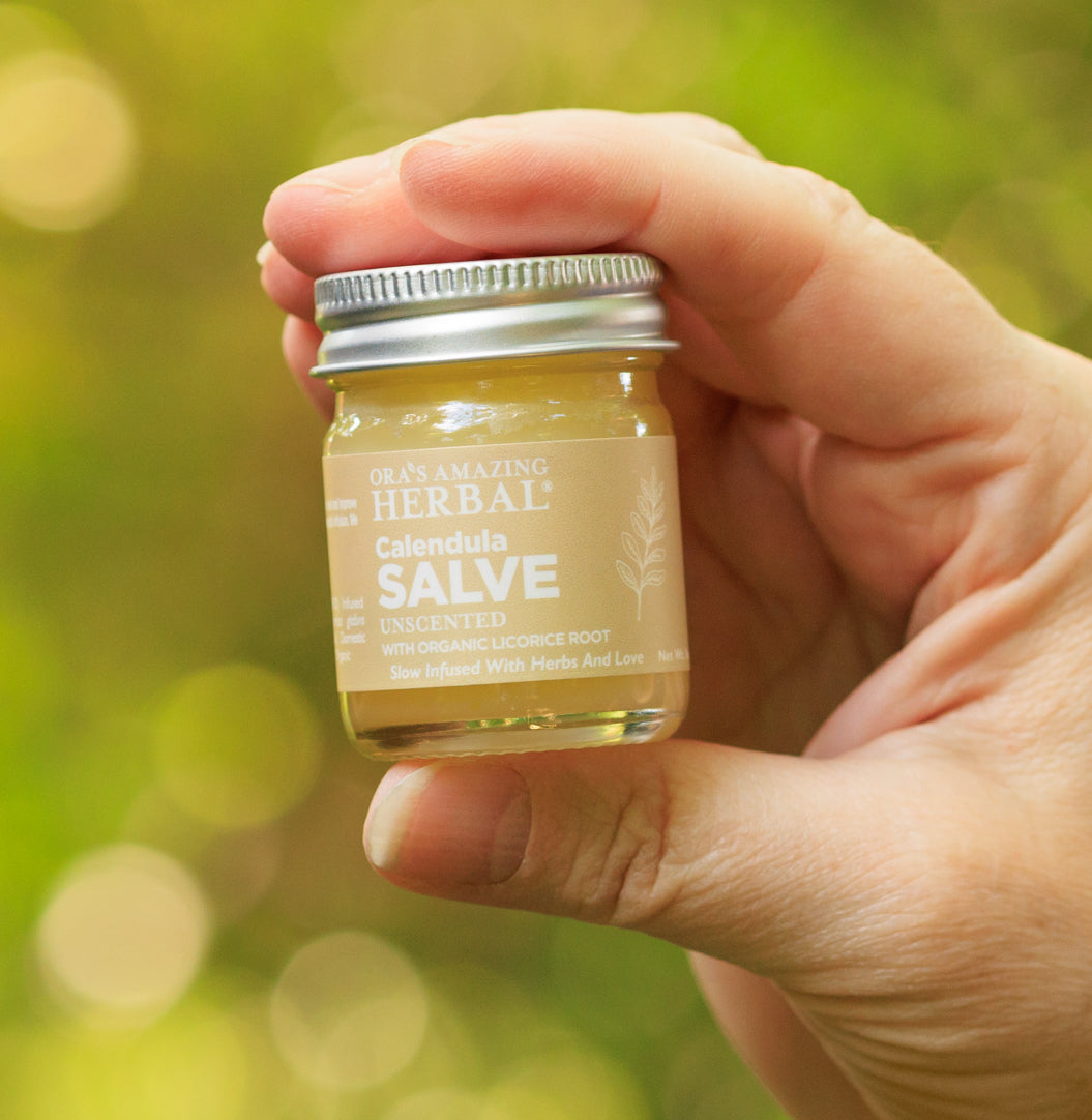 Calendula Salve with Castor Oil and Licorice