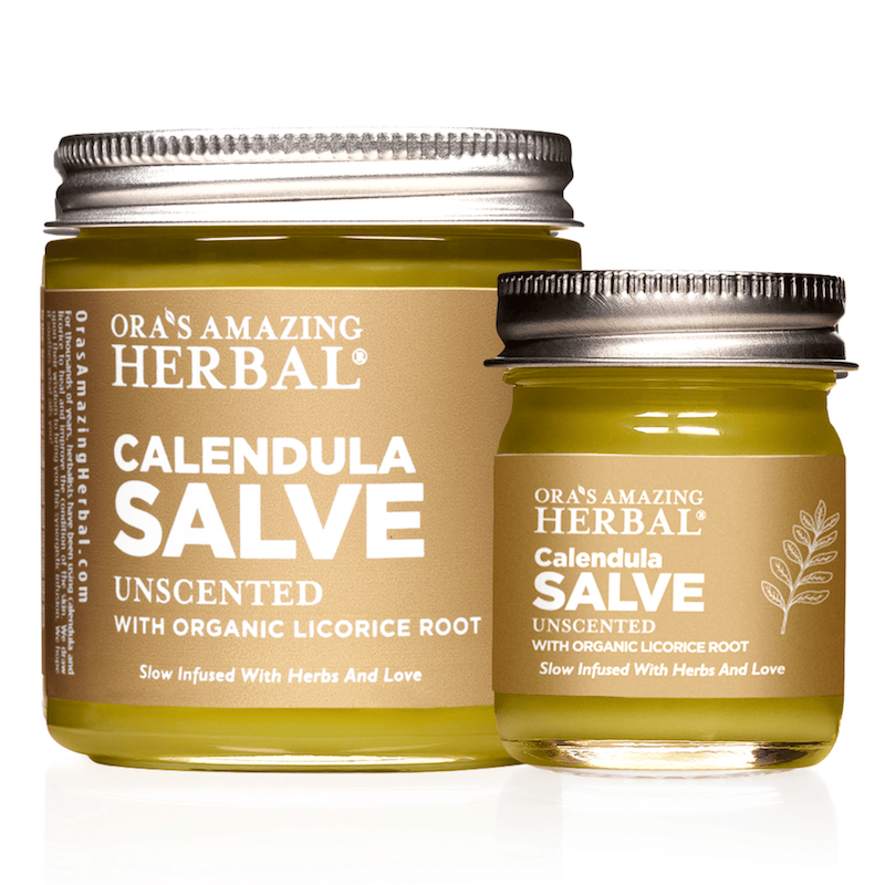 Calendula Salve with Castor Oil and Licorice