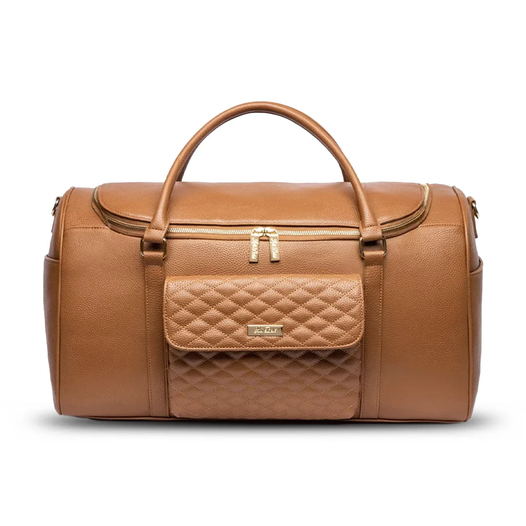 Three Little Tots Weekender Travel Bag Caramel