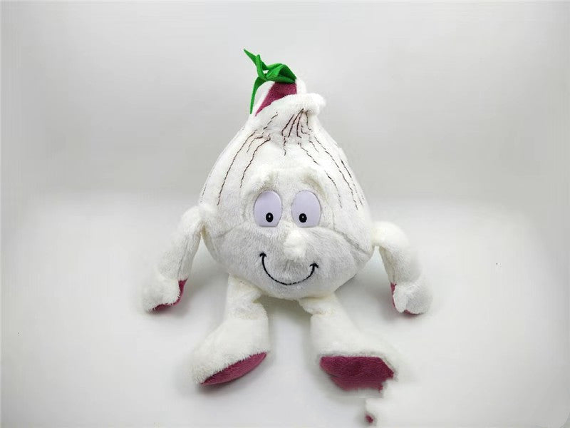 Three Little Tots Vegetables and Fruits Pumpkin and Watermelon Plush Toys, fourth additional photo