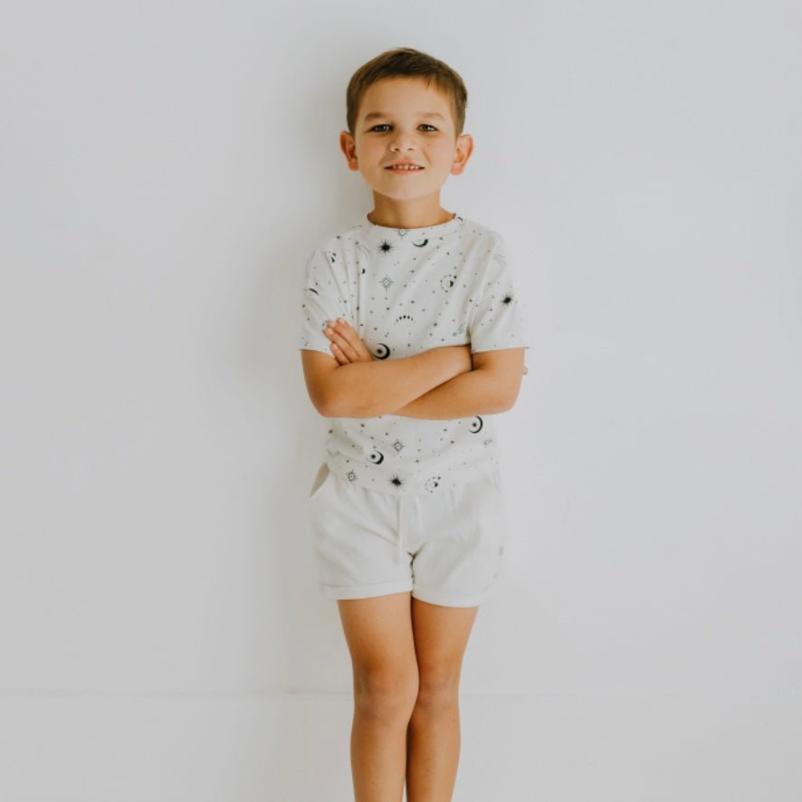 Ivory Organic Cotton Baby & Toddler Shorts