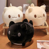 Three Little Tots Cartoon Cute Fishtail Cat Plush Toy Accompany Doll Girl Bed Sofa Doll Birthday Gift