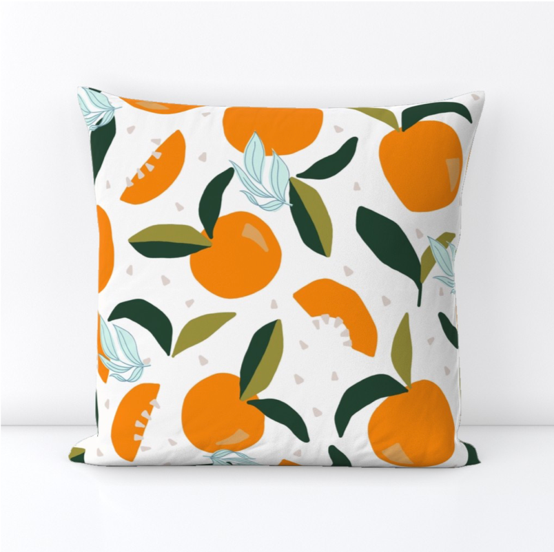Three Little Tots Alphabet - Artisan Baby Pillows, alternate angle