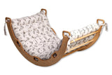 Montessori Climber Set: Arch, Rocker, Ramp, and Pillow