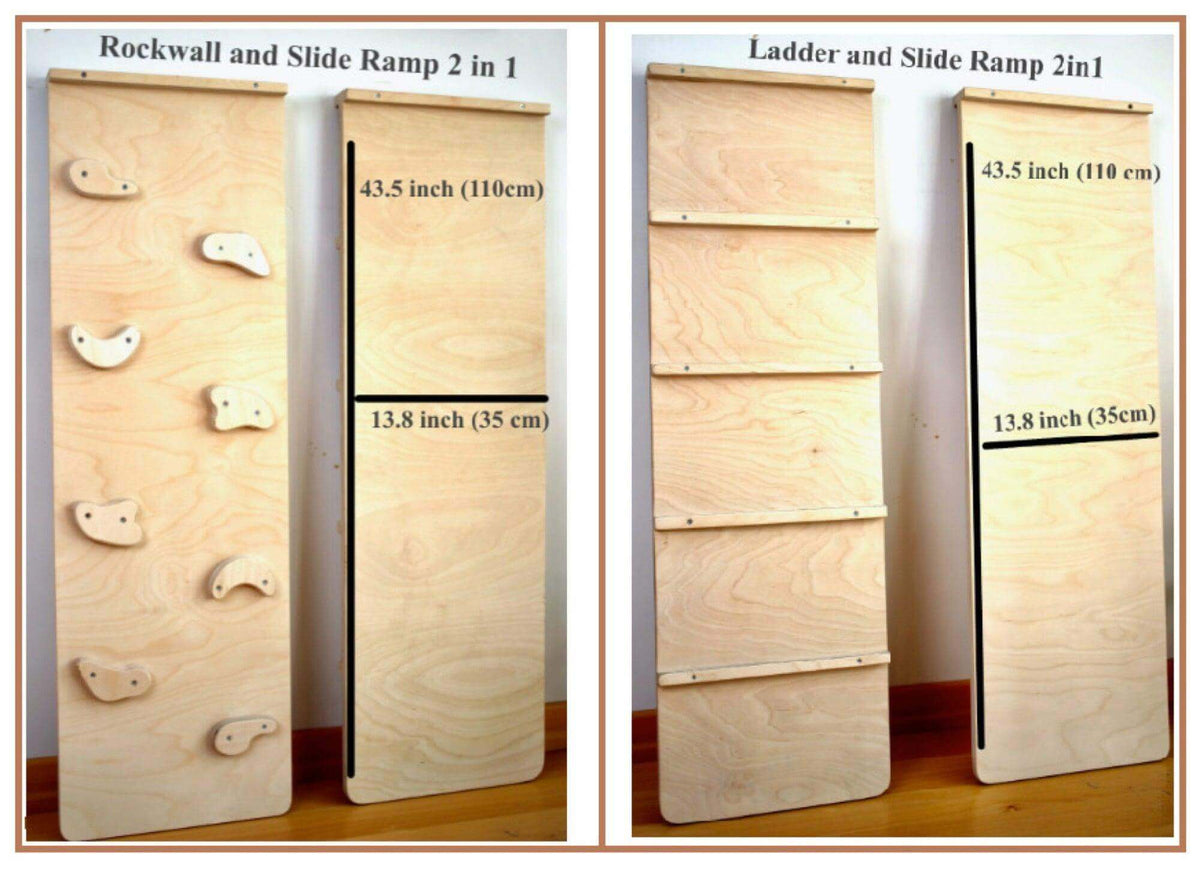 Montessori Climber Set: Arch, Rocker, Ramp, and Pillow