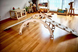 Montessori Climber Set: Arch, Rocker, Ramp, and Pillow