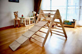 Foldable Climbing Triangle with Ramp