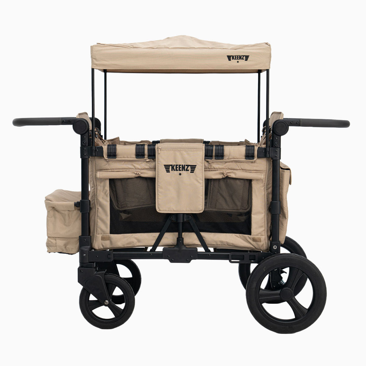 Three Little Tots Keenz Moov 2-Passenger Stroller Wagon All-Terrain Comfort for Everyday Movement, alternate angle