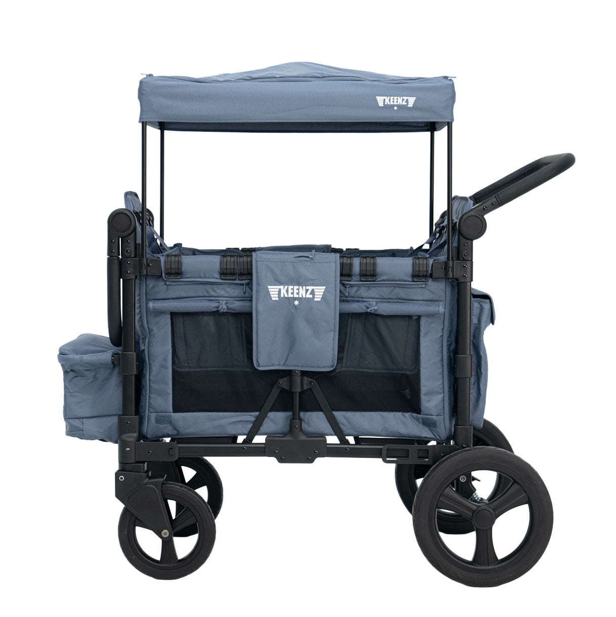Three Little Tots Keenz Moov 4-Passenger Stroller Wagon Full-Featured Comfort for Big Adventures, alternate angle