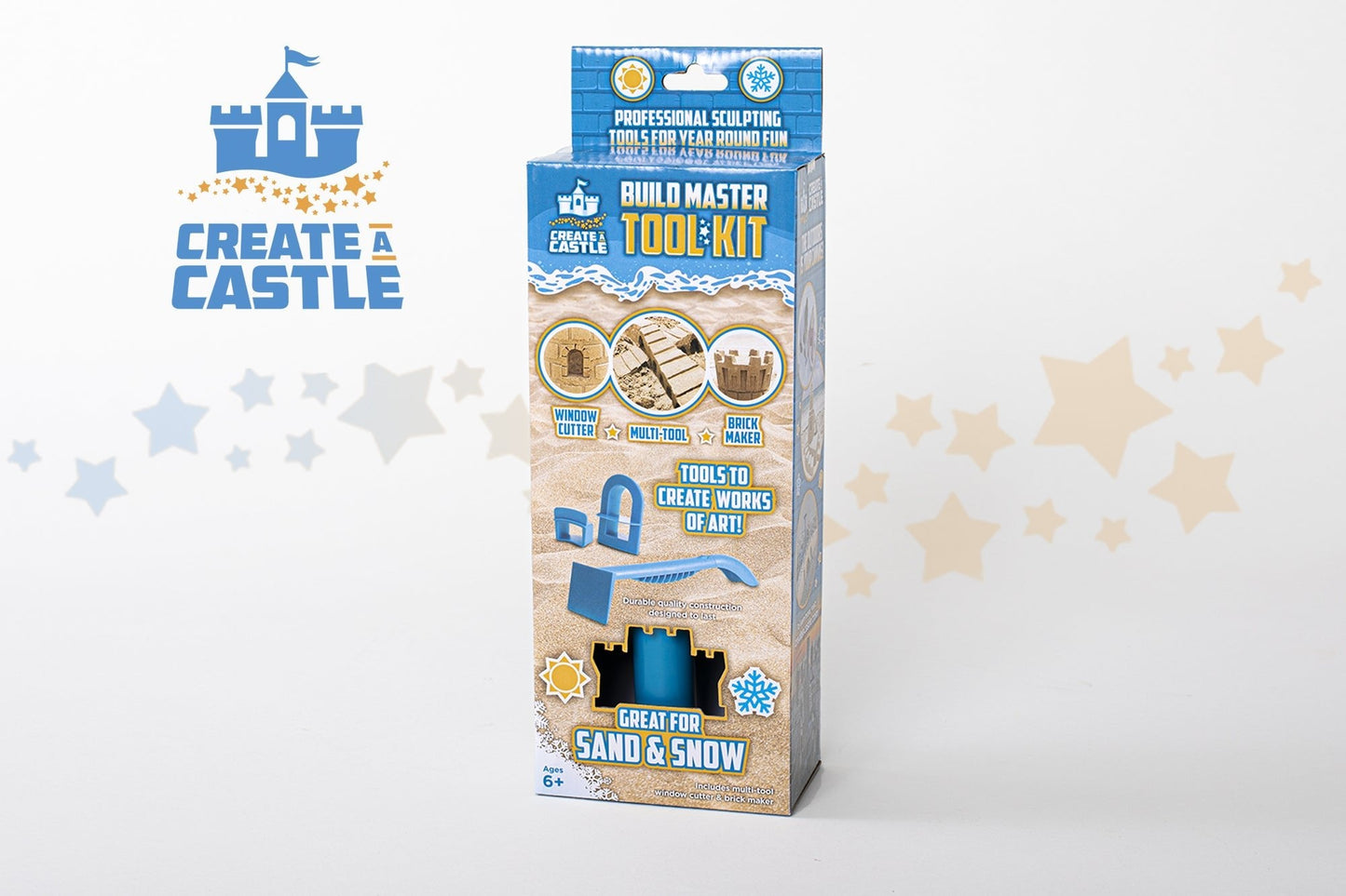 Create A Castle Tool Kit For Perfect Mermaids, Dolphins or Dragons on the beach