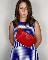 The Ono Crossbody Belt Bag - Cardinal