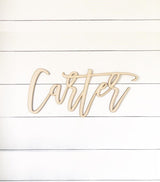 Personalized Custom Wood Name Sign
