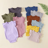 Three Little Tots Newborn Clothes Baby Girl Onesie Jumpsuit Romper
