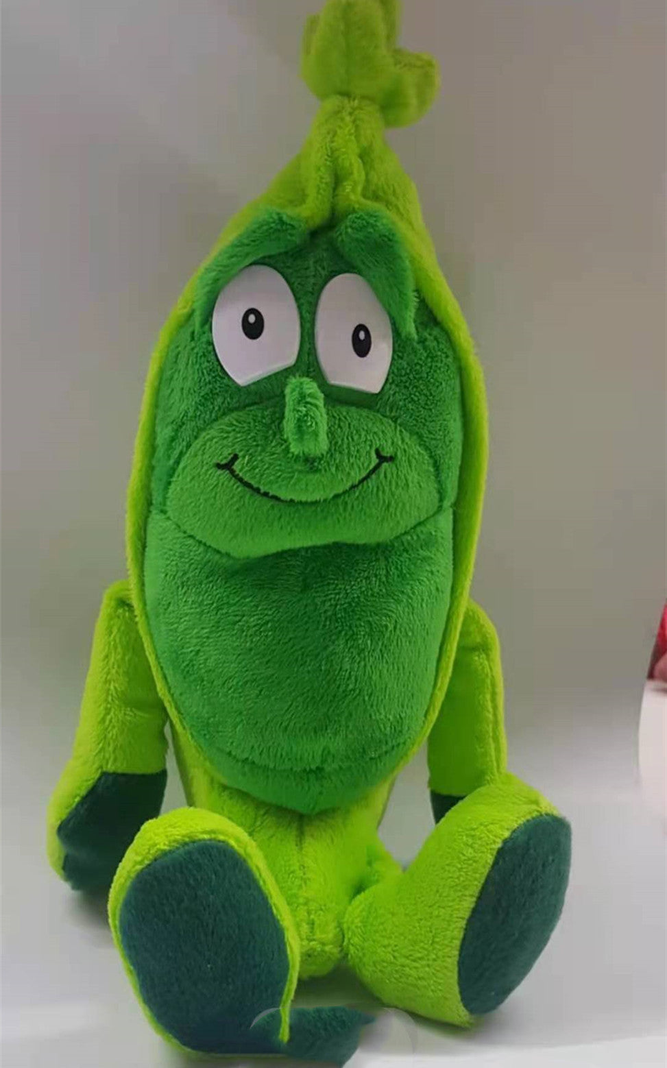 Three Little Tots Vegetables and Fruits Pumpkin and Watermelon Plush Toys, in Pea