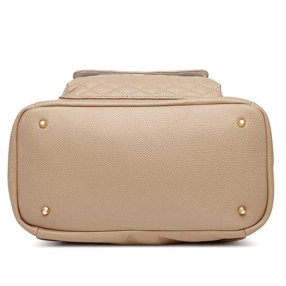 Three Little Tots Signature Diaper Bag Latte Brown, extra product detail