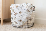 Baby Animals Ducks and Chicks - Vintage Baby Blanket