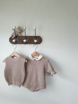 Solid Color Romper Home Wear Casual Jumpsuit