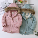 Three Little Tots Fleece-lined Thickened Boys Cotton-padded Cotton Wadded Jacket