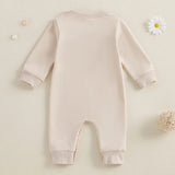 Three Little Tots Baby Jumpsuit Baby Girl Simple Onesie, additional product photo
