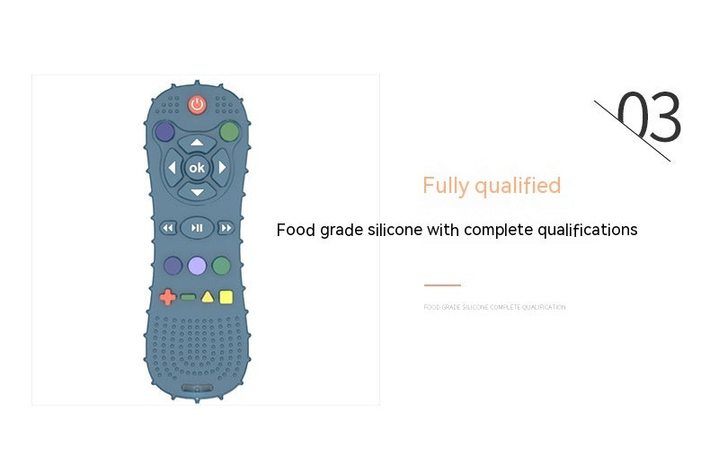 Three Little Tots Baby Silicone Remote Control Teether, extra product detail