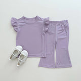 Three Little Tots Girls' Simple Cute Wild Suit Fashion, additional product photo