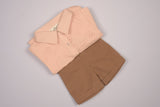 Three Little Tots Embroidered Schiffli Boys Shirt and Pant Set, extra product detail
