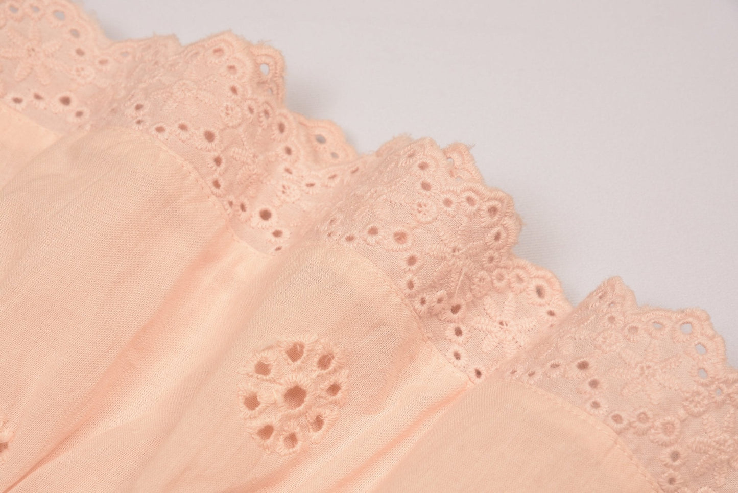 Three Little Tots Embroidered Schiffli Dress, another angle