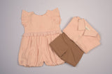 Three Little Tots Embroidered Schiffli Romper, supplementary photo