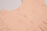 Three Little Tots Embroidered Schiffli Romper, alternate angle