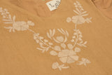 Three Little Tots Embroidered yoke with Puff Sleeves, another angle