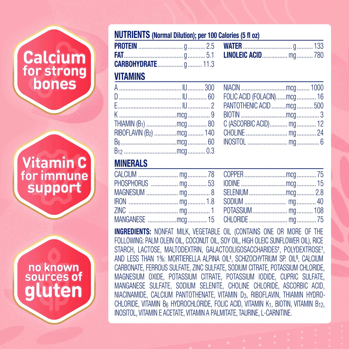 Adde Rice Enfamil A.R. Infant Formula with Added Rice, Ready to Use, 2 oz Bottle ...