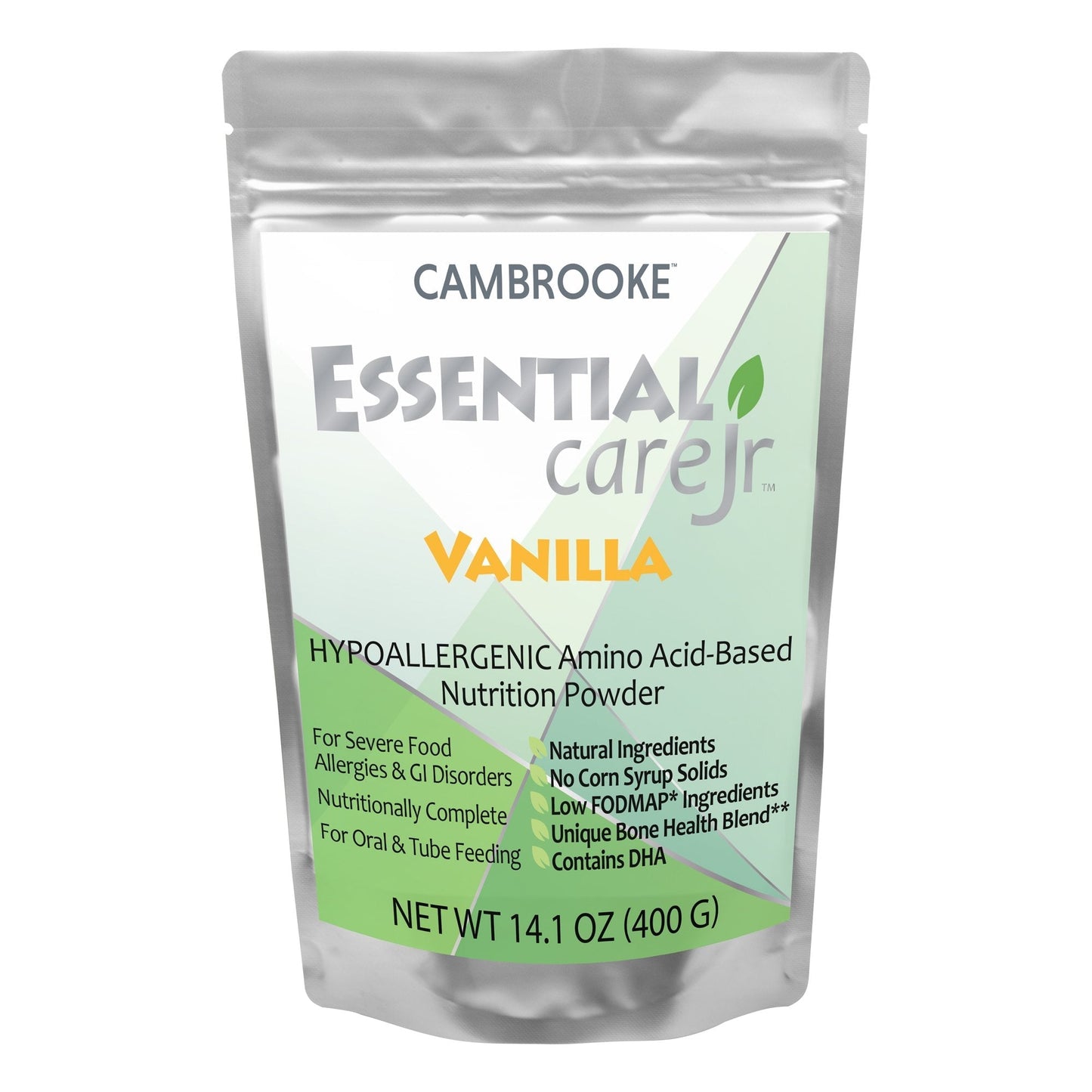 Essential Care Jr Hypoallergenic Amino Acid Based Pediatric Formula, Vanilla