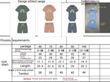 Rainbow Waffle Four-color Side Button Short Sleeve Baby Bodysuit Shorts Set