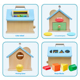 Three Little Tots Cottage Early Childhood Education For Baby Busy Educational Toys, additional product photo