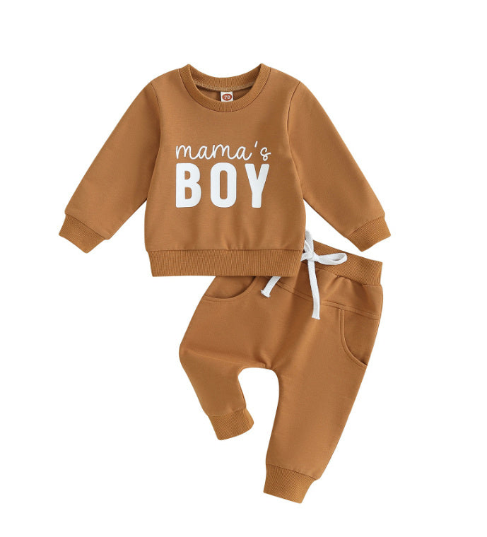 Mama's Boy Sweatshirt and Sweatpants Set