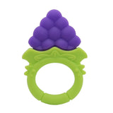 Three Little Tots Baby Teething Molar Rod Fruit Silicone, in Grape