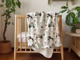 Baby Dogs - Vintage Baby Blanket