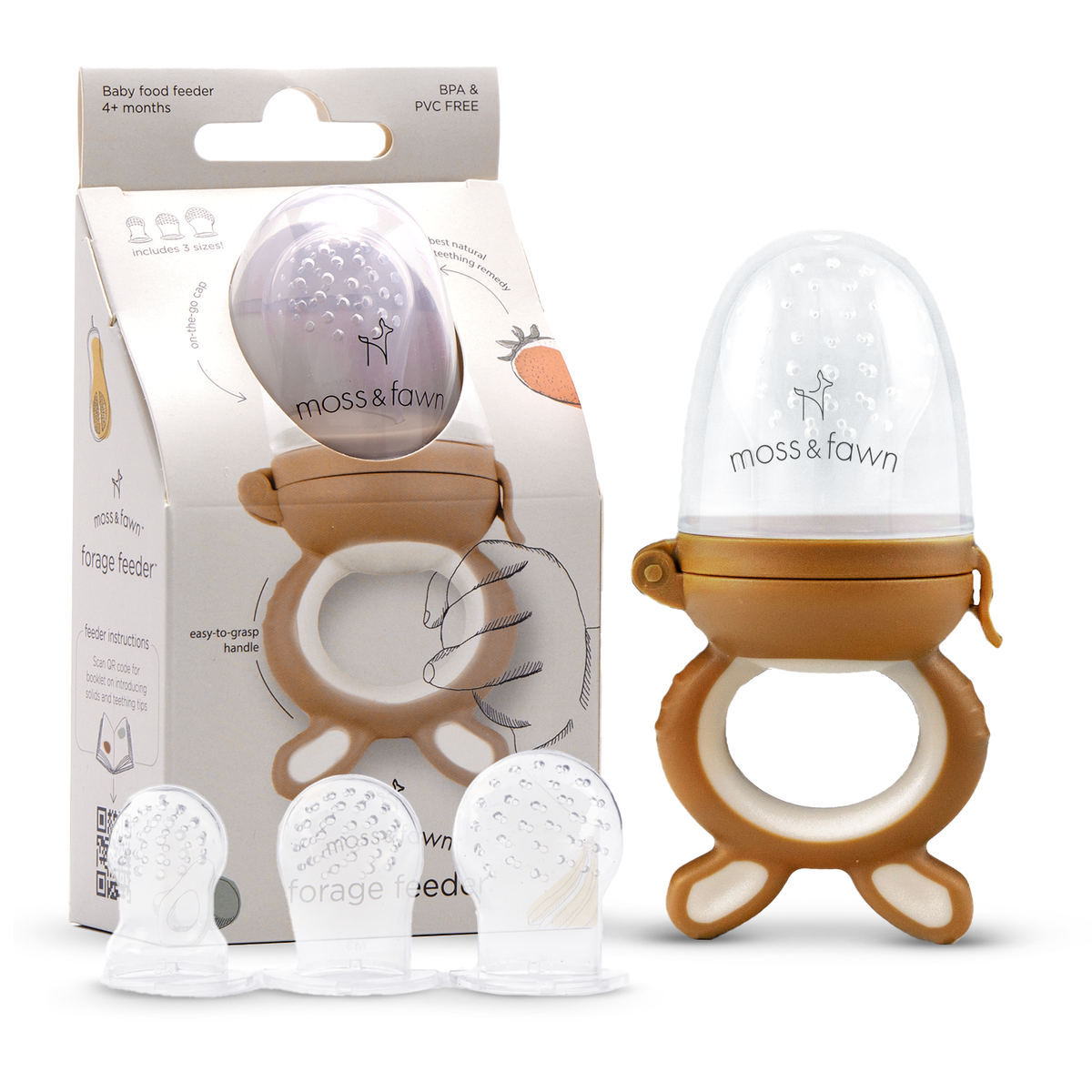 Three Little Tots Forage Feeder, in Foliage