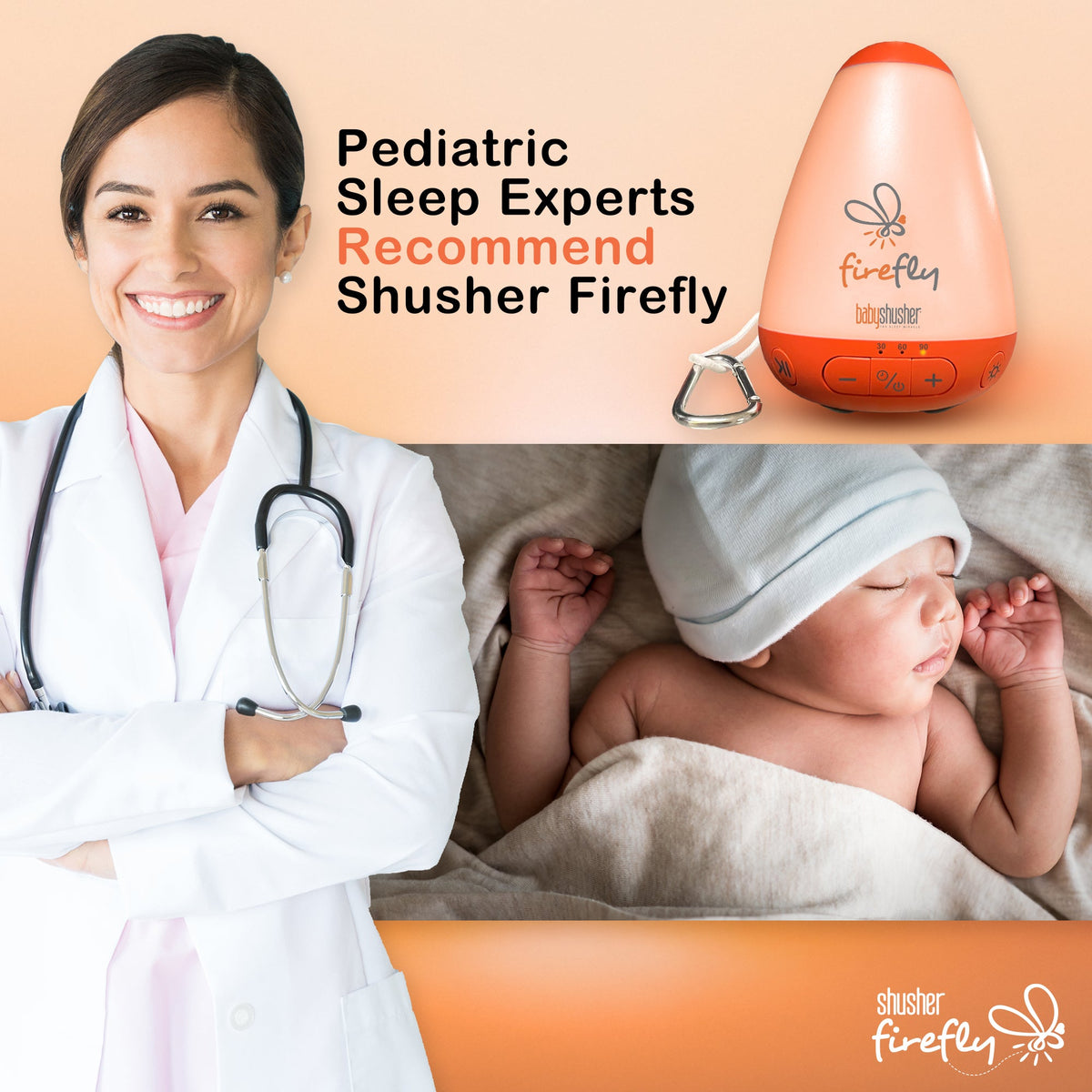 Three Little Tots Firefly and Shushie 2-Pack Bundle, extra product detail