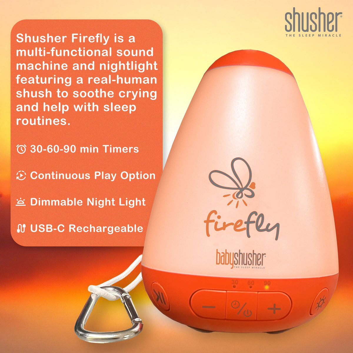Three Little Tots Firefly and Shushie 2-Pack Bundle, alternate angle